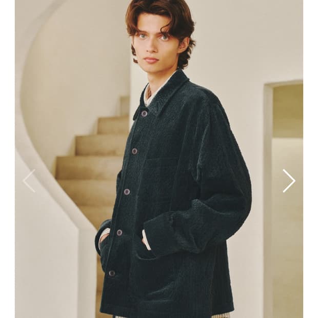 아트이프액츠 Corduroy French Work Jacket L