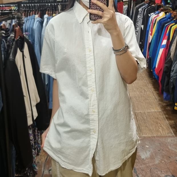 [Hi] 폴로 반팔 셔츠 화이트