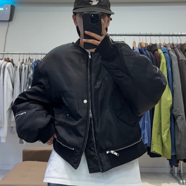 그레일즈 멀티 지퍼 항공점퍼