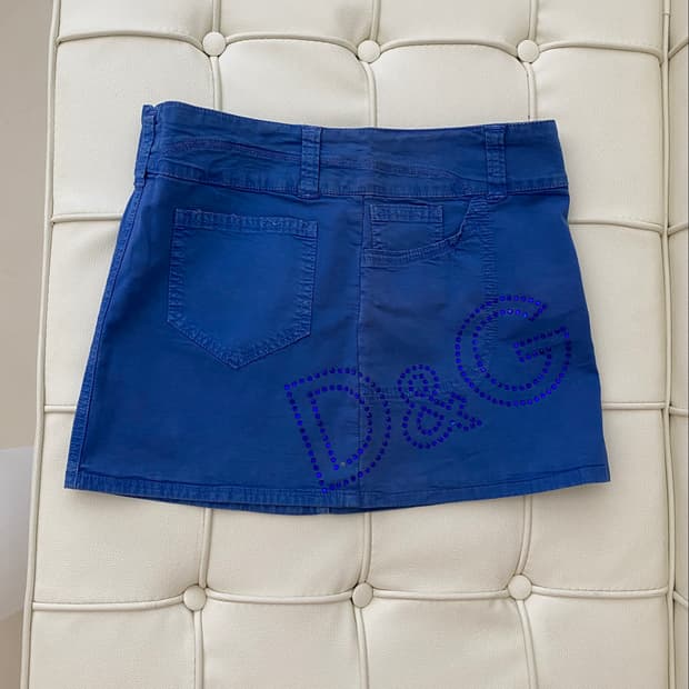 돌체앤가바나 d&g 큐빅 스커트