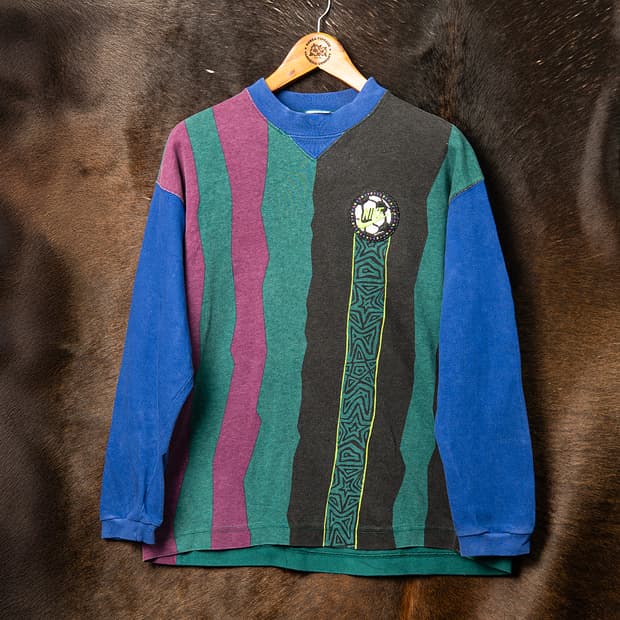 [98] 90s 나이키 USA 메이드 축구 긴팔 티셔츠 