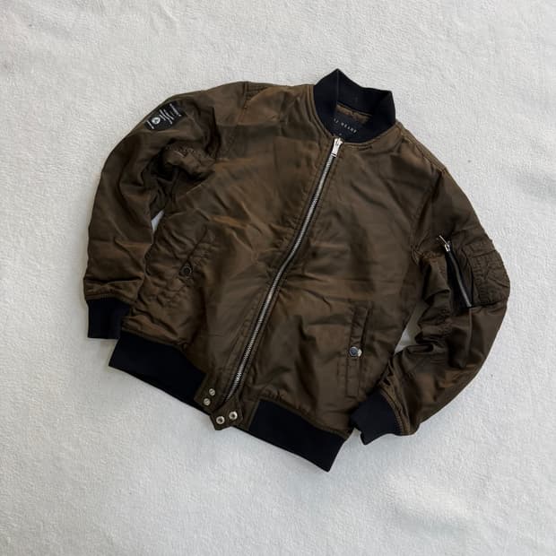 90 TBJ 블루종 항공점퍼 0323T