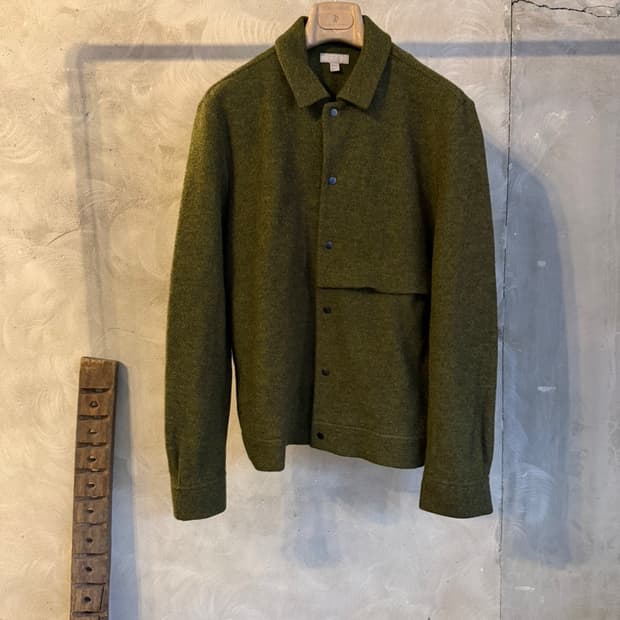 COS 코스 트위드 유틸리티 자켓 100