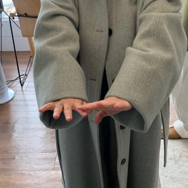 에토스 라글렌 롱코트 민트