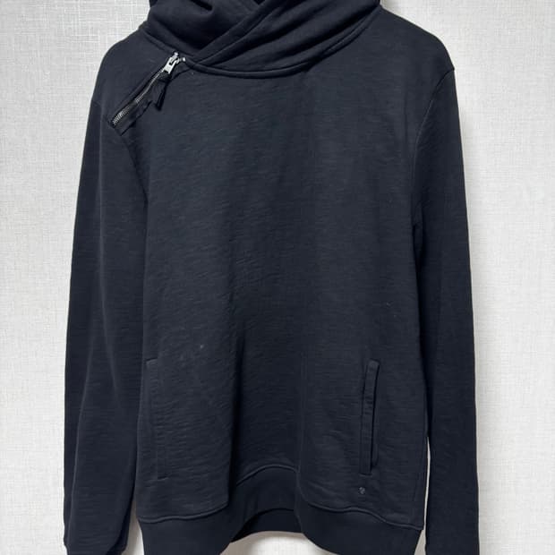 올세인츠 지퍼 후드 L