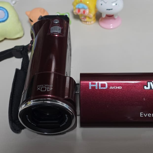 JVC 에버리오 GZ-HM280 R 빈티지 디지털카메라