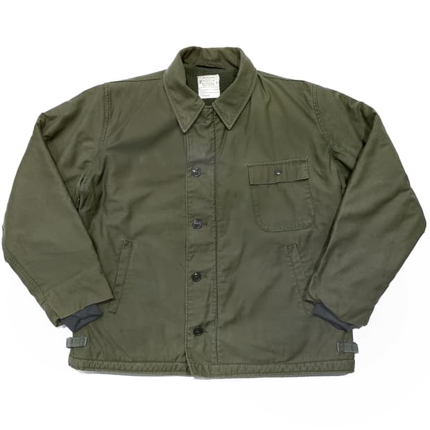 미해군 A2 덱자켓 70s xl (110) usn