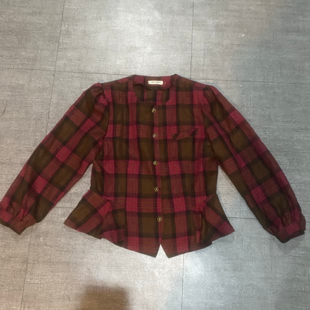 일본빈티지 Ladyfa 하구미모리걸 달천깔페어리 퍼퓰럼 벌룬자켓