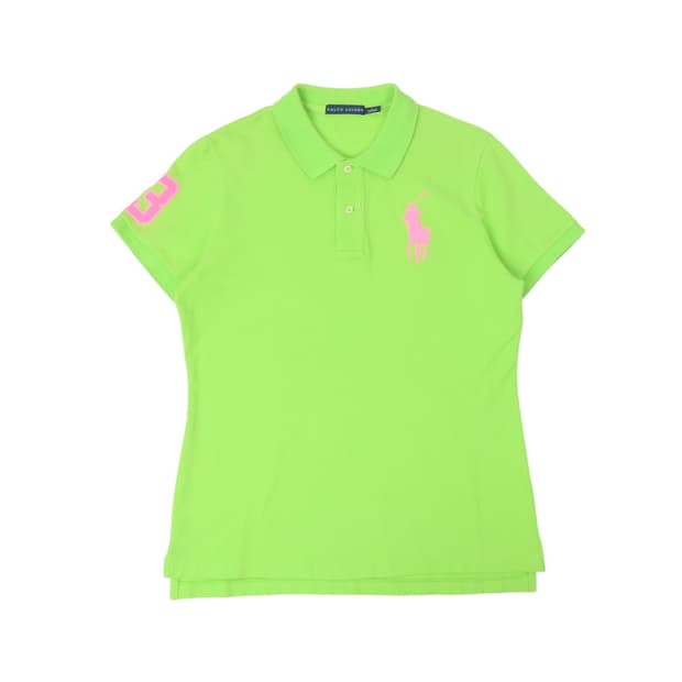 폴로 랄프로렌 라이트 그린 빅포니 pk 티셔츠