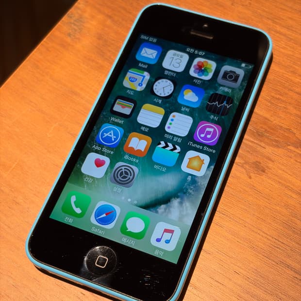 아이폰 5c 블루16기가 #0703