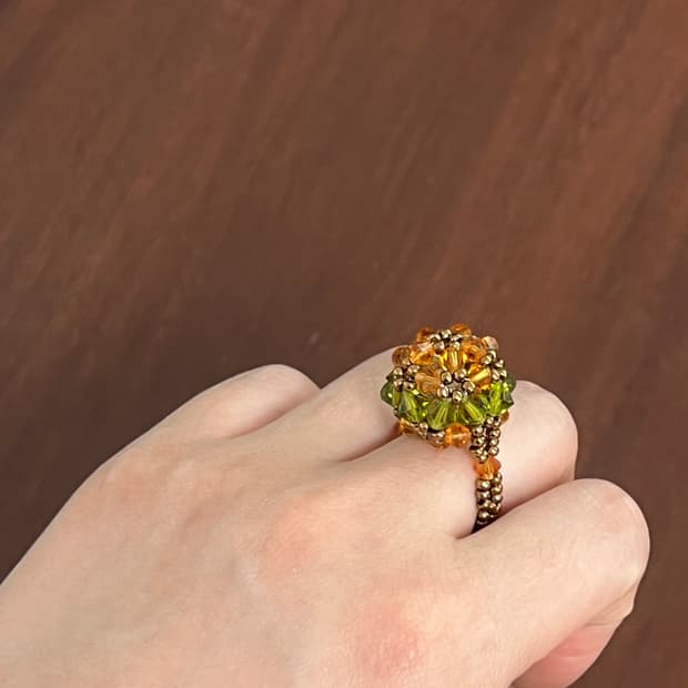 Vintage 비즈반지