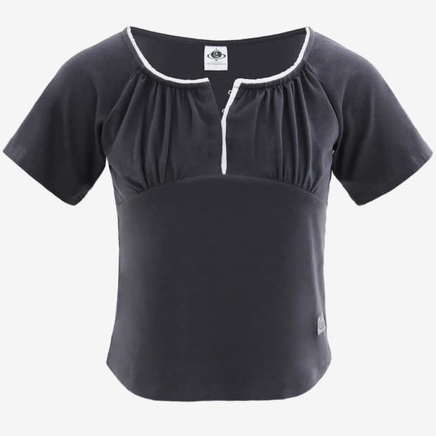 플라즈마스페어 셔링 후크티 HOOK TSHIRT IN DARK GREY 