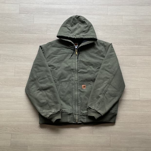 칼하트 j130 ARG 아미그린 액티브 샌드스톤 carhartt 빈티지