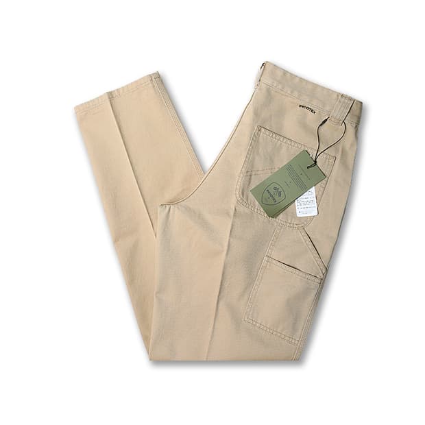 인코텍스 [Incotex] 코튼 베이지 루즈 핏 워크 팬츠