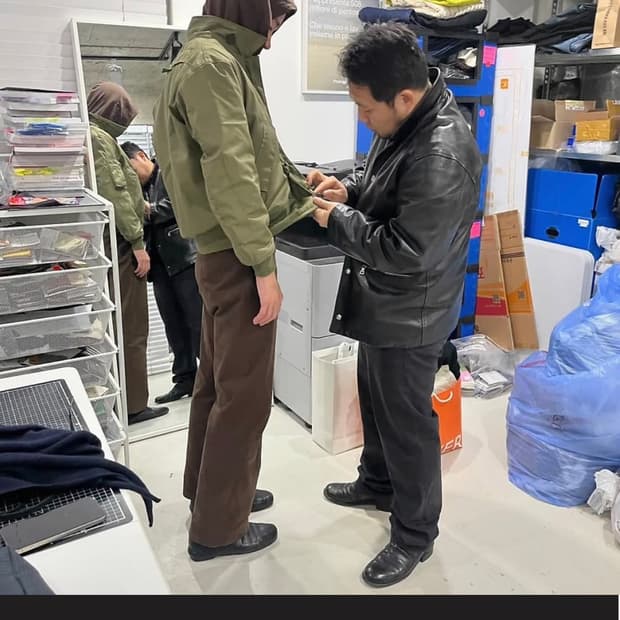 미군 오리지널 cvc탱커자켓