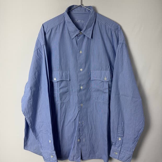 포터클래식 스트라이프 롤업셔츠 