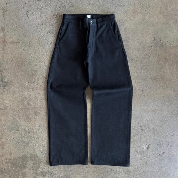 the hidden rivet 18oz 셀비지 데님 32