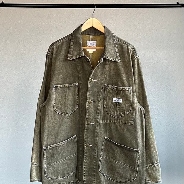 [L]U.Mcm JPN 빈티지 워크 자켓