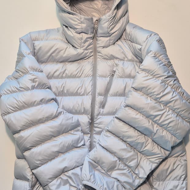 무탠다드 시티레저 후드 라이트다운 클라우디 블루 xxl