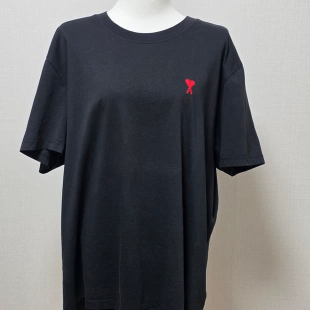 XXL) ami 아미 스몰로고 반팔