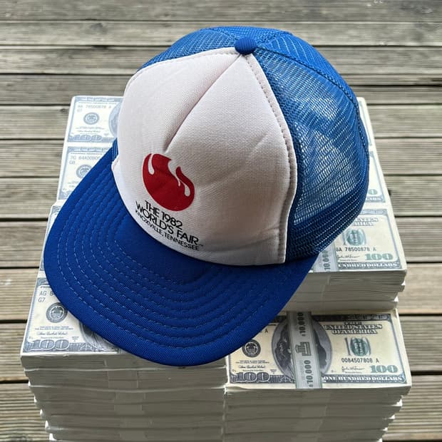 1982 OG World Fair 빈티지 트러커 캡