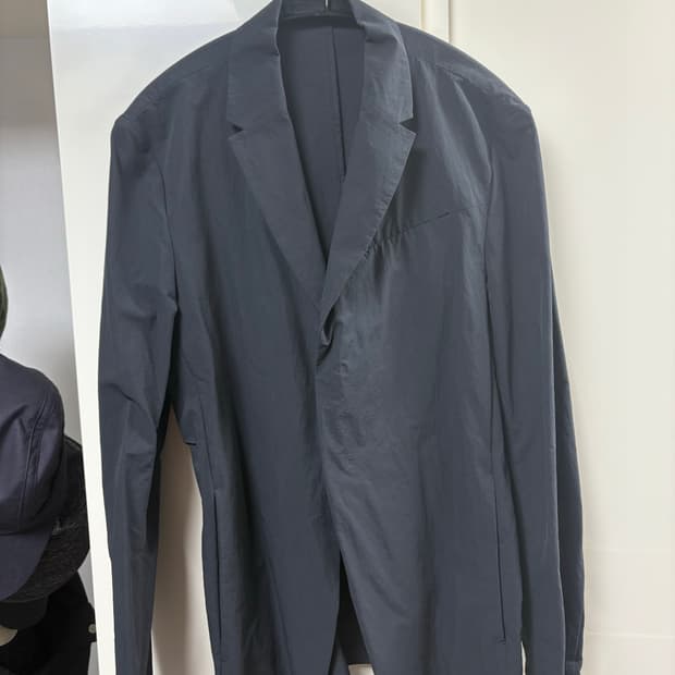 판매) 포스트아카이브팩션 6.0 라이트 블레이저 블랙 s사이즈