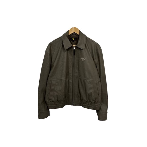 와키윌리 엔젤 페이크 레더 블루종 자켓