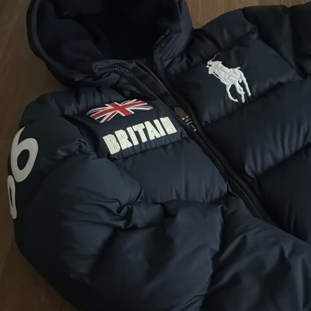 폴로 빅포니 브리튼 패딩 m