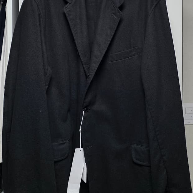 COMOLI 26SS 블랙 드릴 자켓  (3사이즈)