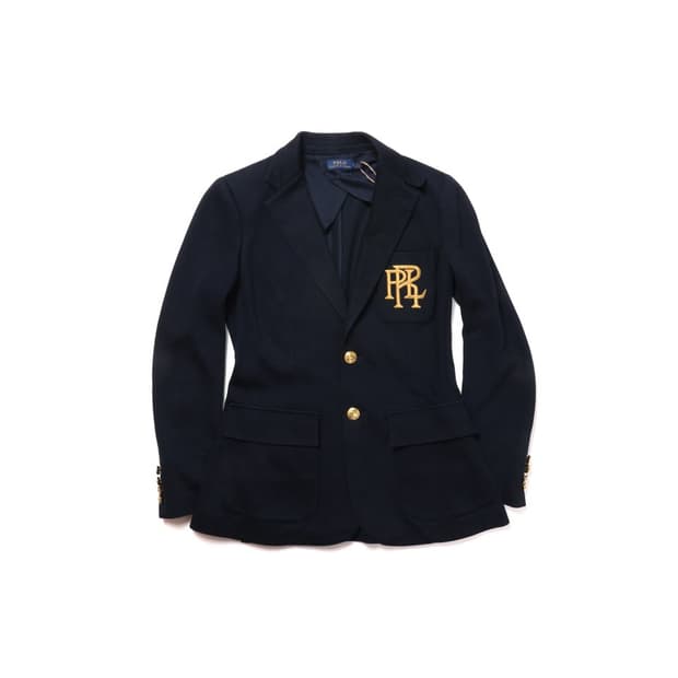 Ralph Lauren 2B Logo Embroidered Blazer
