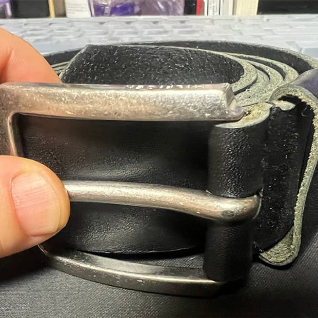 타미힐피거 남자 통가죽벨트 허리띠 캐주얼 새상품 34-38