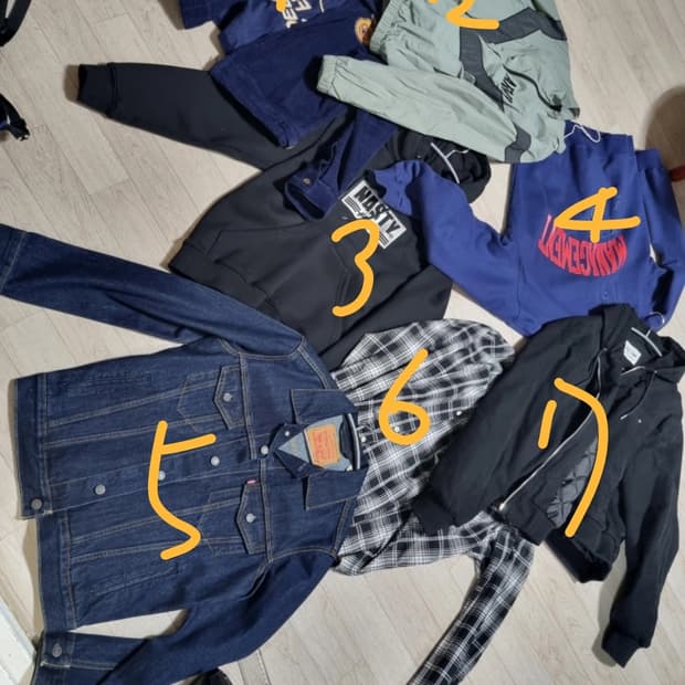 옷장정리! 옷무더기 일괄판매