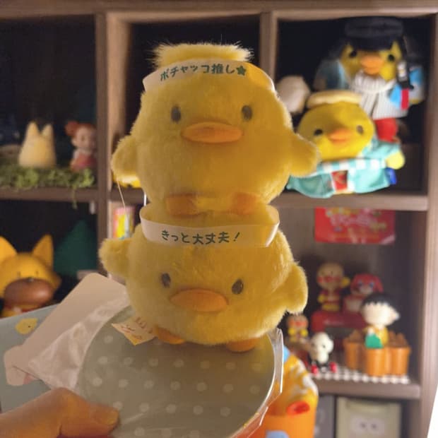 산리오 오리지널 피짱즈 피탓토 인형 s 포차코 병아리