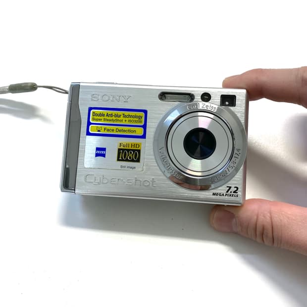 소니 사이버샷 DSC-W80 디지털 카메라