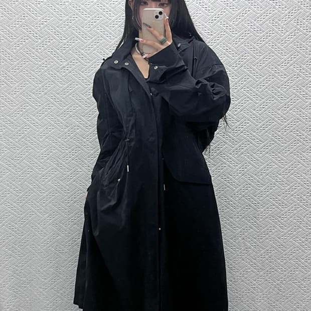 파르티멘토 빈티지 캐주얼 헌팅 롱 야상 자켓 L C10335