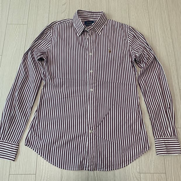 폴로 랄프로렌 스트라이프 긴팔 셔츠