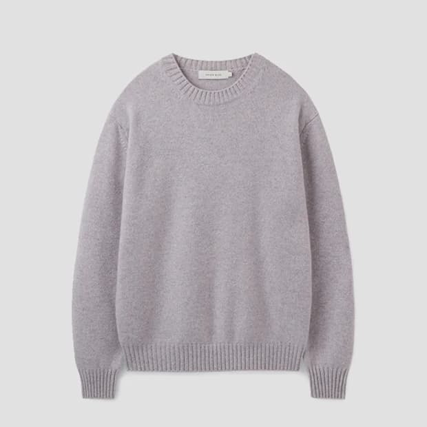 [XXL] 유니온블루 캐시미어 울 크루넥 니트 