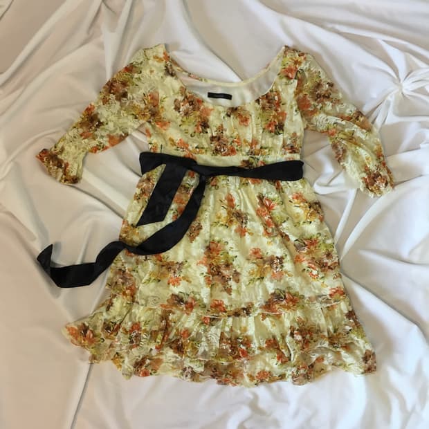 FOGGIA 오네갸루 레이스 원피스