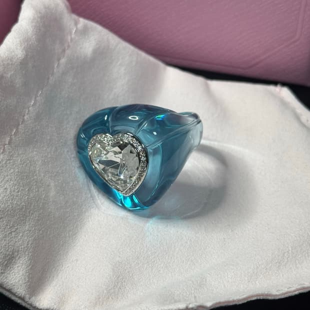 SWAROVSKI Dulcis 칵테일 링 (블루)