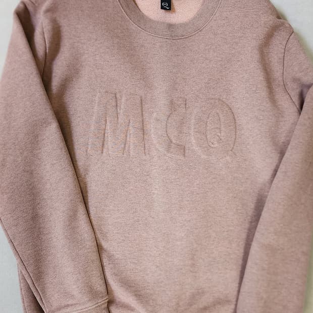 알렉산더맥퀸 스웻셔츠 로즈 베이지 S