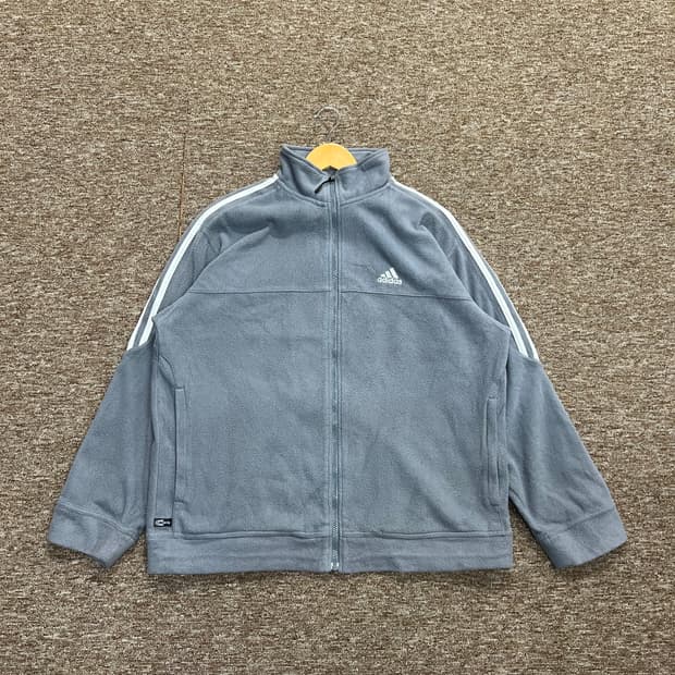 아디다스 플리스 자켓 L