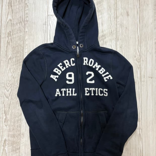 아베크롬비 후드집업 네이비 m