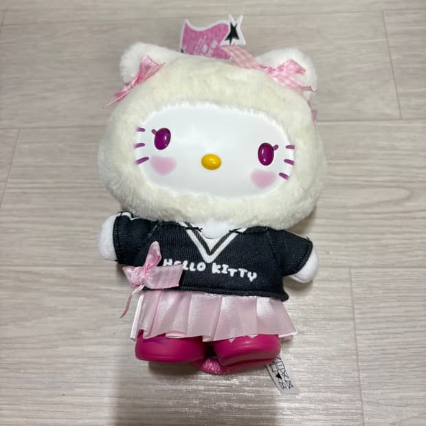 팝스타 키티 미니소 한정 키링