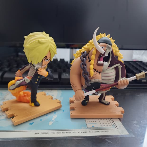 마이티잭스 원피스 위블+상디 일괄 팝니다.