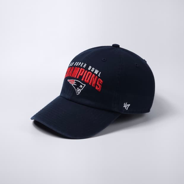 47 뉴잉글랜드 패트리어츠 슈퍼볼 5회 우승 기념 NFL 볼캡 모자