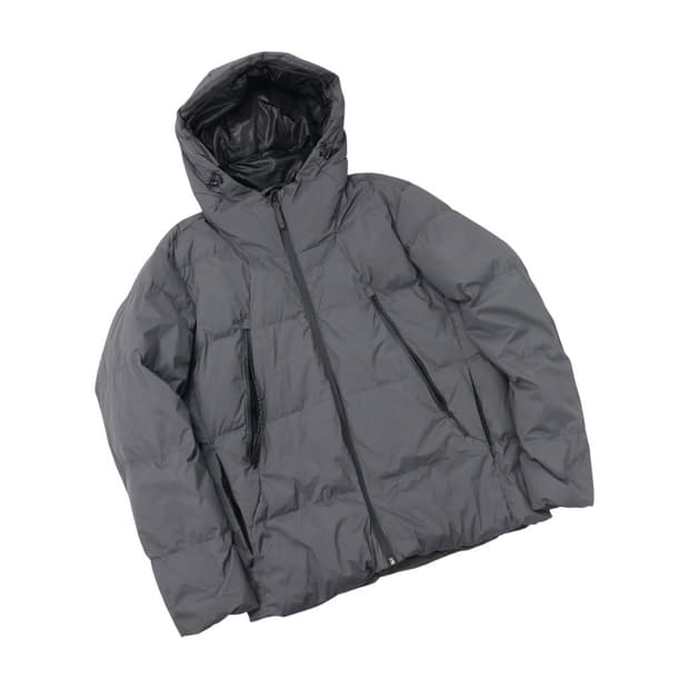 필드코어 차콜 오리털 패딩