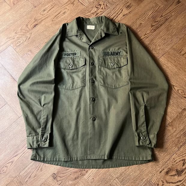 [M]70's 오리지널 U.S ARMY OG-507 셔츠