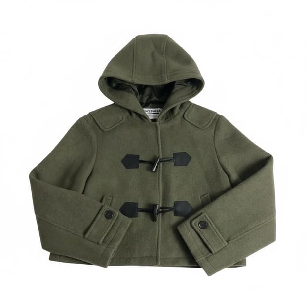 엔조블루스 울 숏 코트 