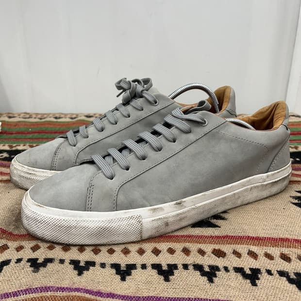 자라 ZARA 스웨이드 그레이 스니커즈 285 X03017