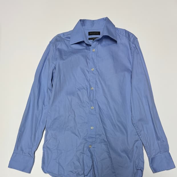 바나나리퍼블릭 미니멀 슬림핏 코튼 긴팔 셔츠 S~M